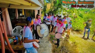 Holi Neighborhood Festival in Suriname 2020 | Priya Paray, Guru Babloe Shankar & Divya Paray