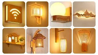 49 Creative Wooden Wall Lighting Fixtures Ideas To Brighten Up Your Home | Wall Lamp | Wall Sconces
