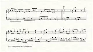 Bach, Prelude in C major, BWV 933, Harpsichord