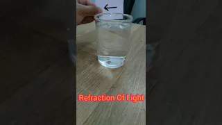 Flipping Arrow Experiment - Refraction of Light #shorts