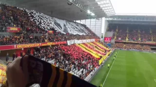 Tifo + les corons ( lens - Auxerre )