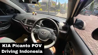 2015 KIA Picanto 1.2 SE A/T Start-Up and POV Drive Indonesia