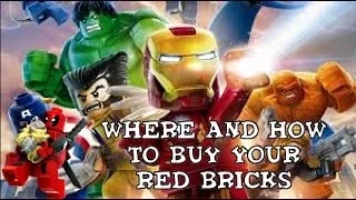 How to BUY your RED BRICKS in Lego Marvel (Finding Deadpool's Room)