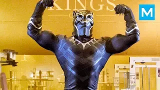 BLACK PANTHER in Real Life - Ulisses Jr | Muscle Madness