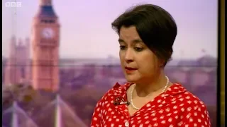 Shadow Attorney General Shami Chakrabarti on BBC's The Andrew Marr Show