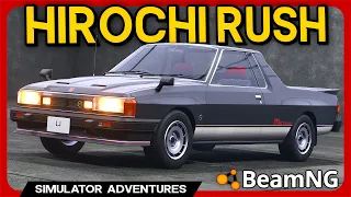 BeamNG's New Hirochi RUSH Mod is a Must-Have! (Subaru BRAT)