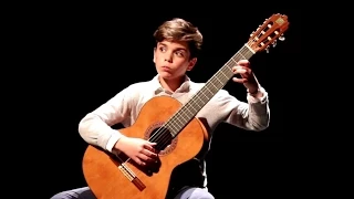 Gaspar SANZ "Canarios" - André NOBILE, 1er au concours de guitare de Montigny