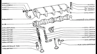 Проект "проХлада". 33 Серия.  Доработка ГБЦ 2101-07/Нива. Клапана, тарелки, пружины, рокера.