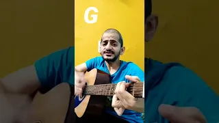 Dekha Tenu Pehli Pehli Baar Ve | Guitar Strumming Lesson | #shorts #music #guitar #ramanujmishra_