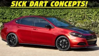 8 Dodge Dart Concepts (2012-2017) - What the SRT4 Could Have Looked Like?!