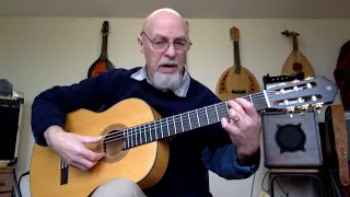 Norwegian Wood lesson . Solo Guitar. Pete carter.