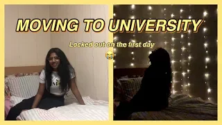 MOVING TO UNIVERSITY | I locked myself out on the first day | UK Mallu