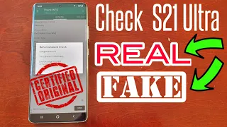 Check Your *NEW* Samsung Galaxy S21 Ultra Is REAL OR FAKE??? Do This As Soon As You Unbox The Phone