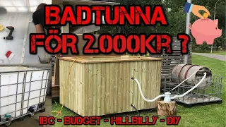 Badtunna av IBC tankar? Så här har jag gjort!