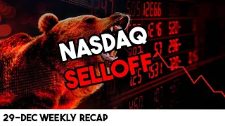 WEEKLY RECAP | Nasdaq finally PULLS BACK when traders TAKE PROFITS on the last trading day of 2023