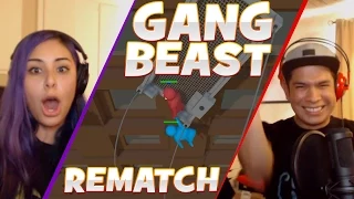 "FIGHTING DIRTY" REMATCH - Gang Beast - Husband vs Wife
