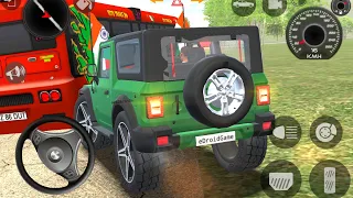 Modified Mahindra Thar Driving - Indian Cars Simulator - Gadi Game - Car Game Android Gameplay