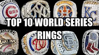 [2020] Top 10 World Series Rings