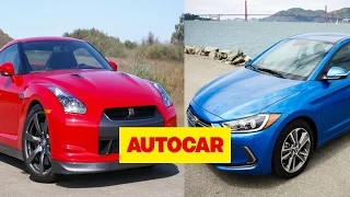 Nissan GT-R First Drive & Palace Drive In A Hyundai Elantra | Autocar Ep 53