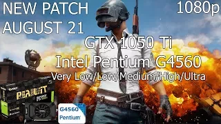 PUBG #2 [PC] Test FPS Very Low/Low/Medium/High/Ultra with GTX 1050 Ti & Intel Pentium G4560