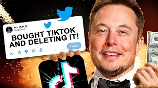 Elon Musk Just BOUGHT Tiktok To Delete It!