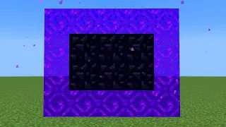 portal of any block is possible ▶️ Minecraft