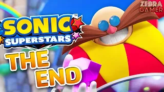 Sonic Superstars Gameplay Walkthrough Part 8 - The End! Egg Fortress Zone! Final Boss & Ending!