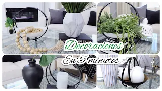 DIY BOL PARA DECORAR  | MAS DE 7 IDEAS PARA DECORAR LAS MESAS DE LA SALA 🌸