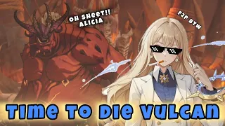 Defeated VULCAN with ALICIA help would be very Easy - Solo Leveling Arise