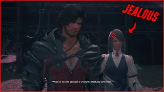 Jill CHECKS Isabelle For Flirting With Clive - Final Fantasy 16