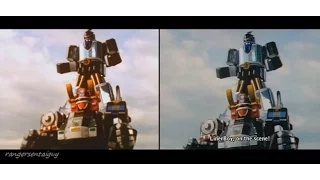 PR Lightspeed Rescue Solar Max Megazord First Appearance (PR and Sentai version)