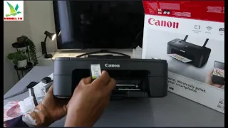 How to Replace or Change Ink Cartridge Canon Printer TS3150 | Canon Printers
