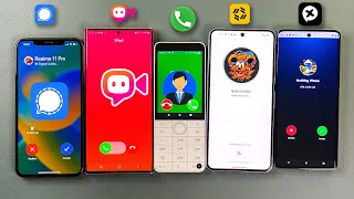 Tawasal, xPal, Signal, JusTalk & FacetoCall iPhone XS + Note 20 U + Pixel 8 Pro + Xiaomi Qin + Moto