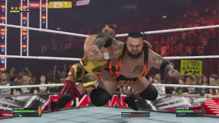 #WWE2K24 RAW GAUNTLET FOUR: RICOCHET vs SAMI ZAYN vs CHAD GABLE vs BRONSON REED