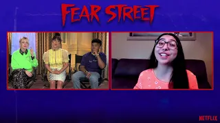 Kiana Madeira, Olivia Scott Welch, and Benjamin Flores Jr. for Netflix’s ‘Fear Street’ Trilogy