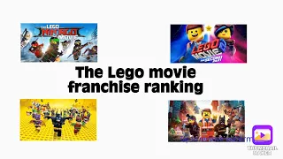 The Lego movie franchise ranking