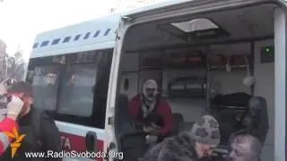 ▶ Киев Раненые и убитые 18 02 2014 Украина Драка Гранаты Беркут Майдан Столкновения YouTube 360