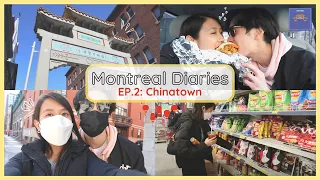 (montreal food vlog) Montreal Diaries ep. 2: Montreal Chinatown VLOG | explore Montreal Canada