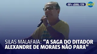 “A saga do ditador Alexandre de Moraes não para”, diz Malafaia em Copacabana