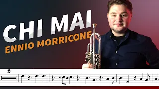 Ennio Morricone - Chi Mai | Melodic Trumpet Solo (with Sheet Music)