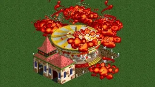 RCT2 - Exploding merry-go-round