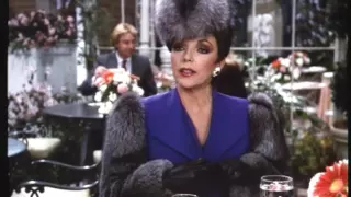 Joan Collins. What did she wear on Dynasty season 7?
