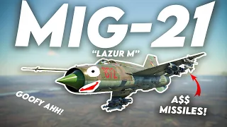 Best Warthunder PREMIUM?! | MiG 21 Bis Lazur Warthunder Funny Moments!