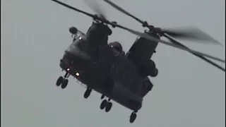 RAF Boeing CH-47 Chinook - Incredible Maneuverability Demo!