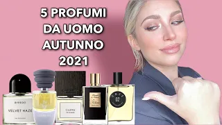 5 profumi da uomo per l’autunno 2021