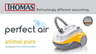 The vacuum cleaner for animal hair: THOMAS perfect air animal pure