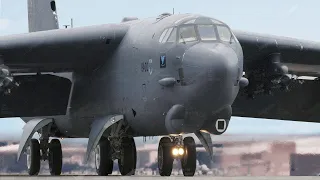 Extremely Old US B-52 Stratofortress Still Taking Off Flawlessly