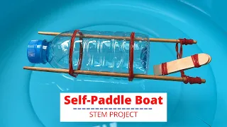 Self-Paddle Boat | STEM Project