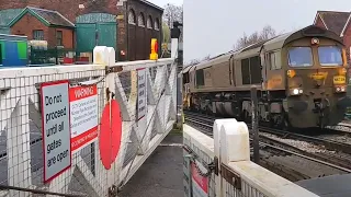 Before Upgrade State at Wateringbury Level Crossing, Kent