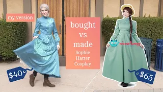 Comparing my handmade cosplay to store bought miccostumes cosplay [Buy vs Make]